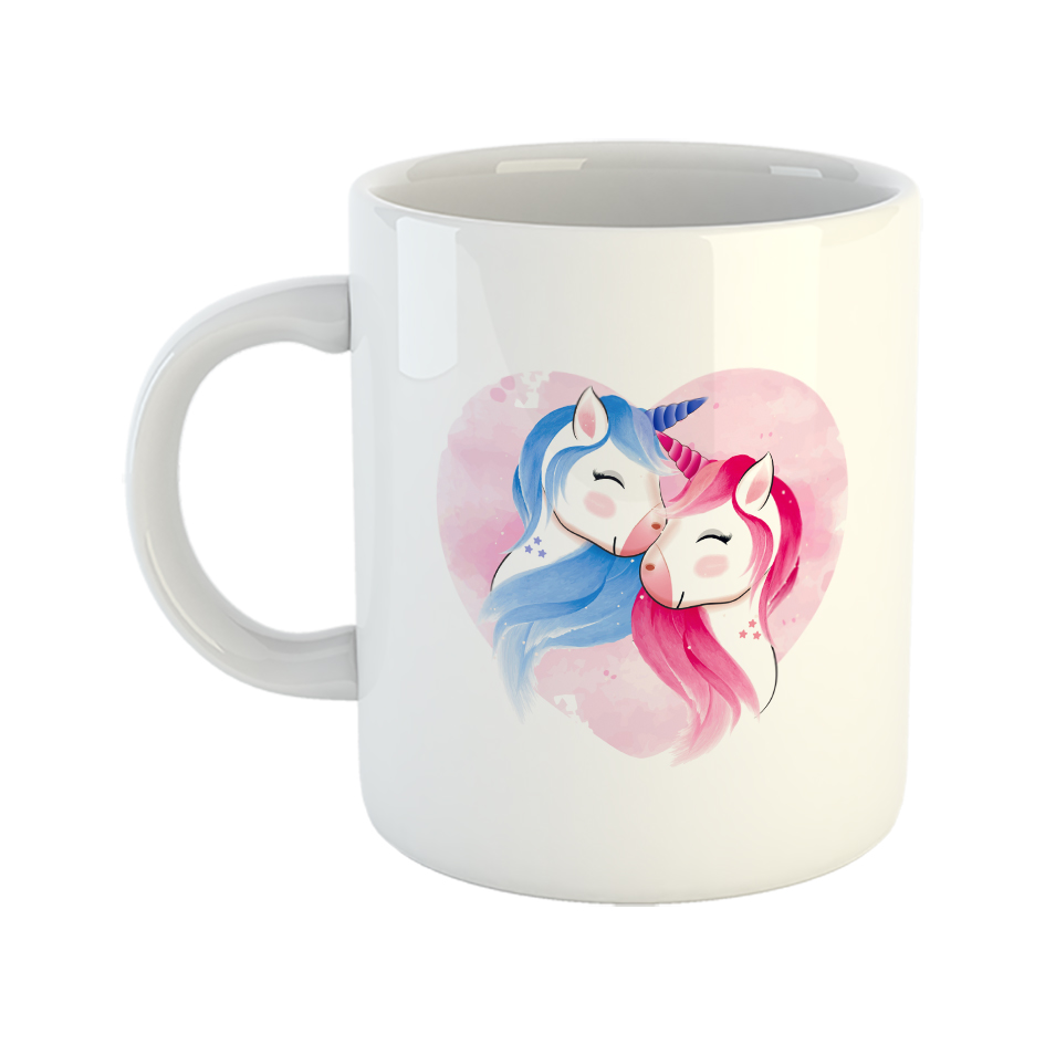 ماگ طرح عاشقی مدل یونیکورن