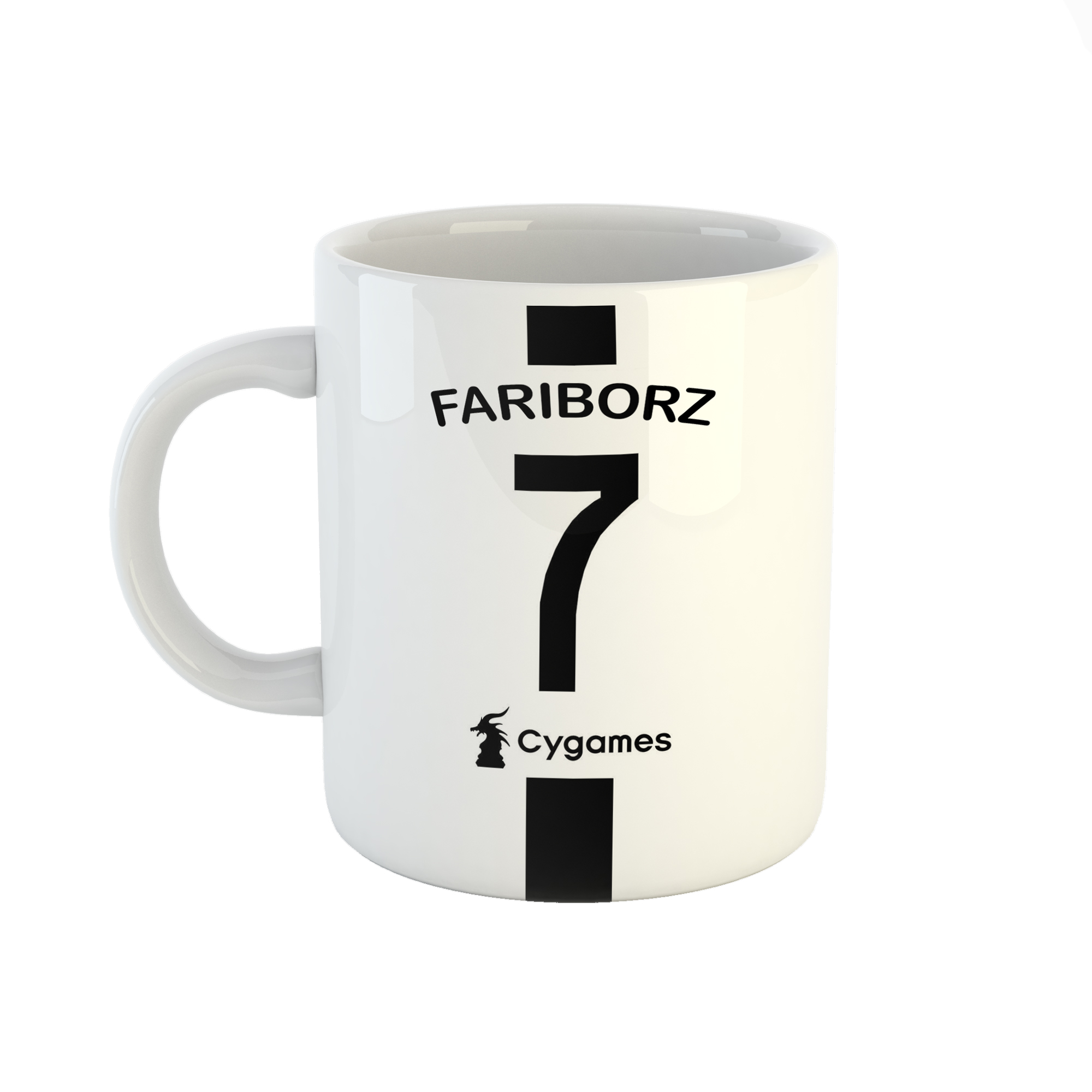 ماگ طرح اسم فریبرز مدل یوونتوس کد 869