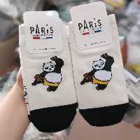 جوراب پاندا کونگ فو کار تا به تا  پنبه ضد حساسبت ضد تعریق درجه 1 