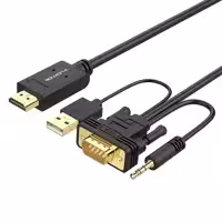 مبدل VGA به HDMI  لنشن مدل VC-VpaH-P1
