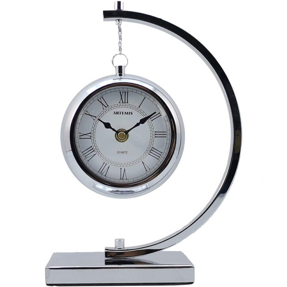 ساعت رومیزی آرتمیس کد 30260 Silver نقره ای