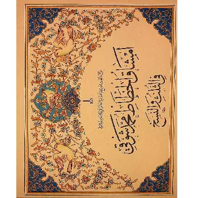 کتاب امشاق الخطاط اثر محمد شوقی انتشارات میر سعیدی