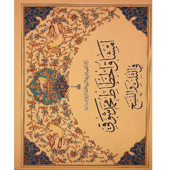 کتاب امشاق الخطاط اثر محمد شوقی انتشارات میر سعیدی