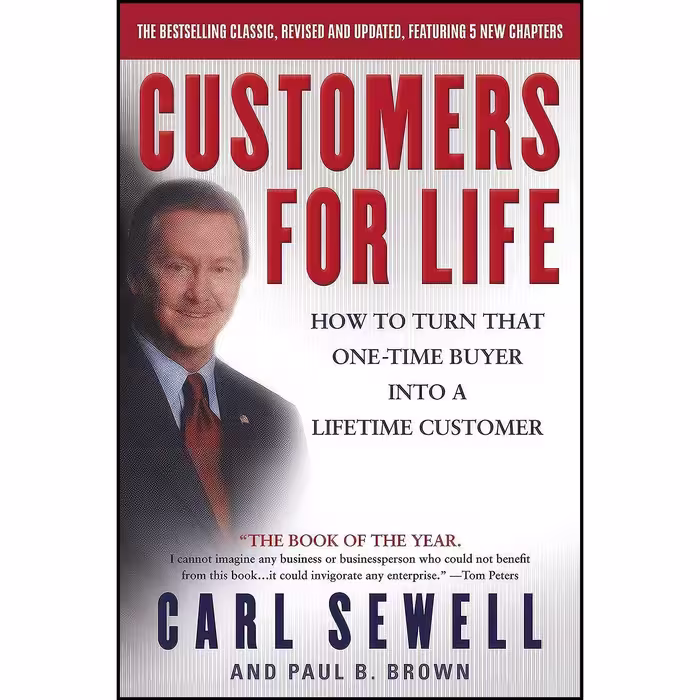 کتاب زبان اصلی Customers for Life اثر Carl Sewell and Paul B Brown