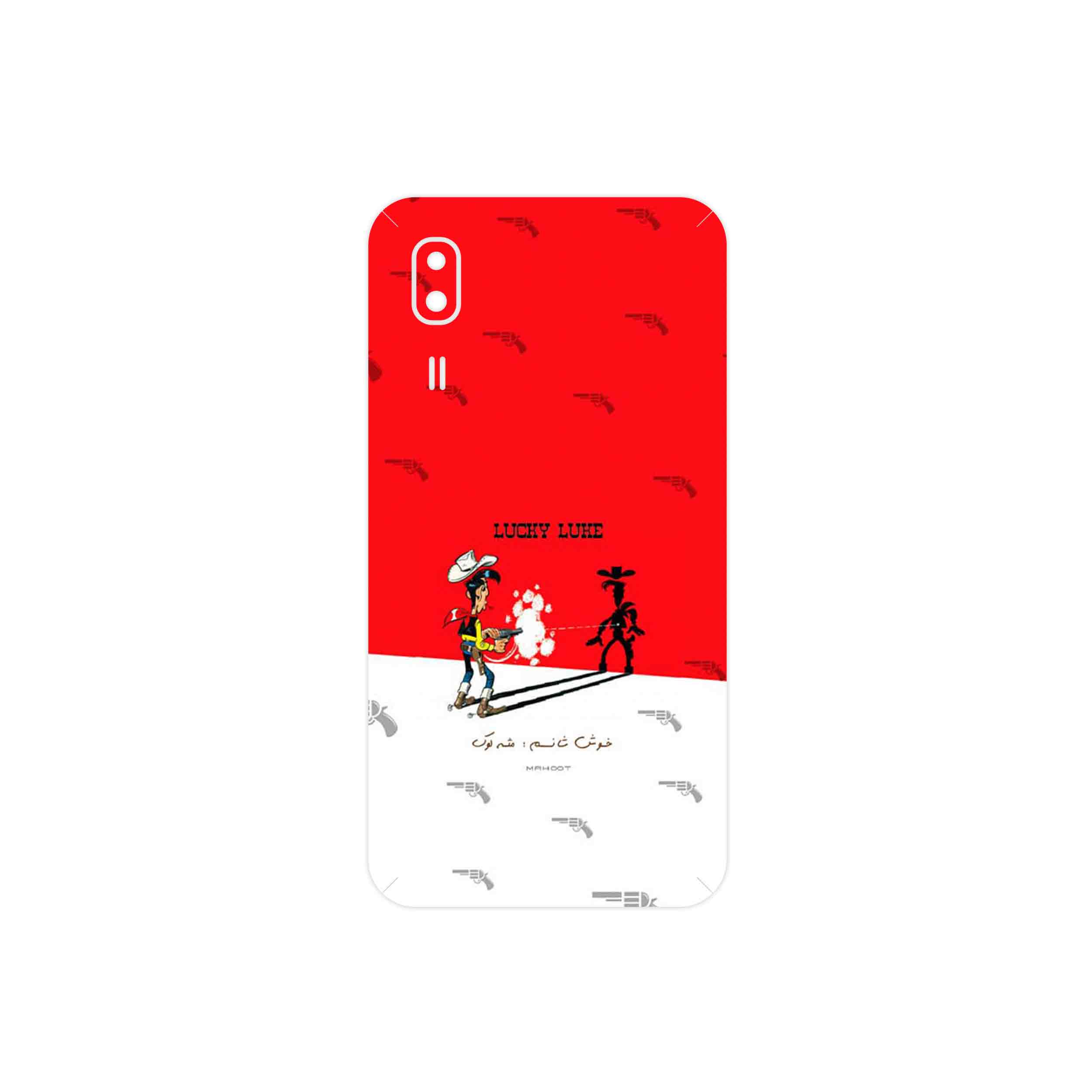 برچسب پوششی ماهوت مدل Lucky Luke مناسب برای گوشی موبایل سامسونگ Galaxy A2 Core