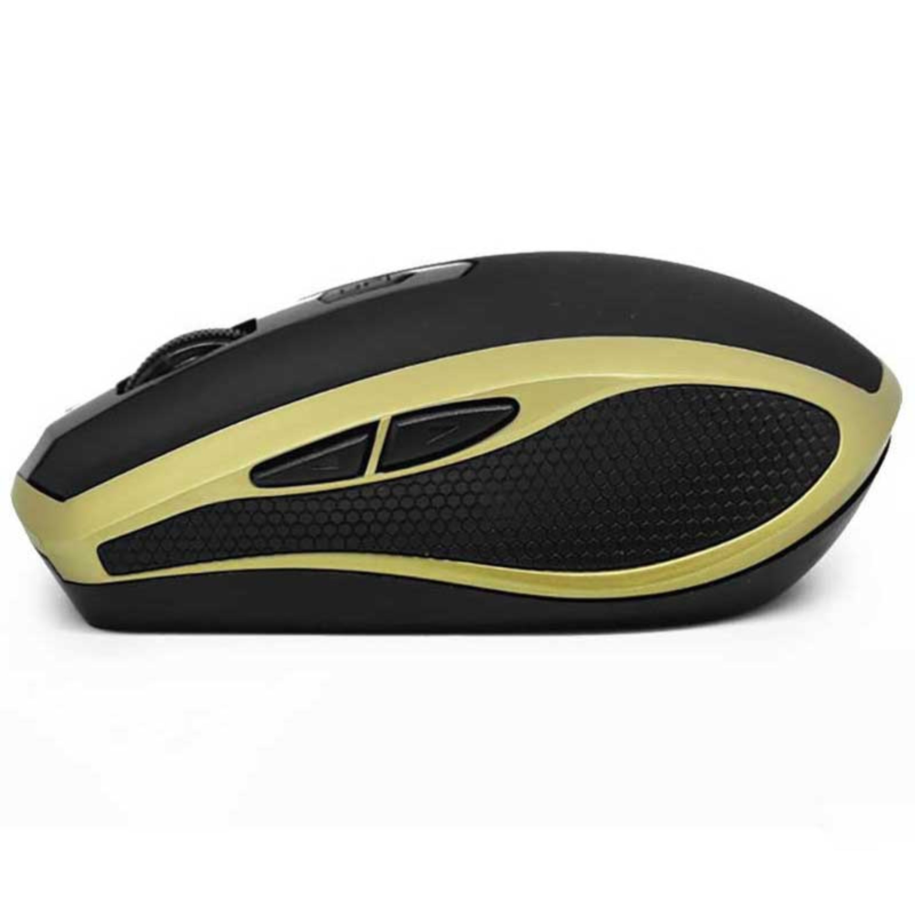 موس بی سیم تسکو TSCO دارای گارانتی 12 ماهه - رنگ مشکی طلایی