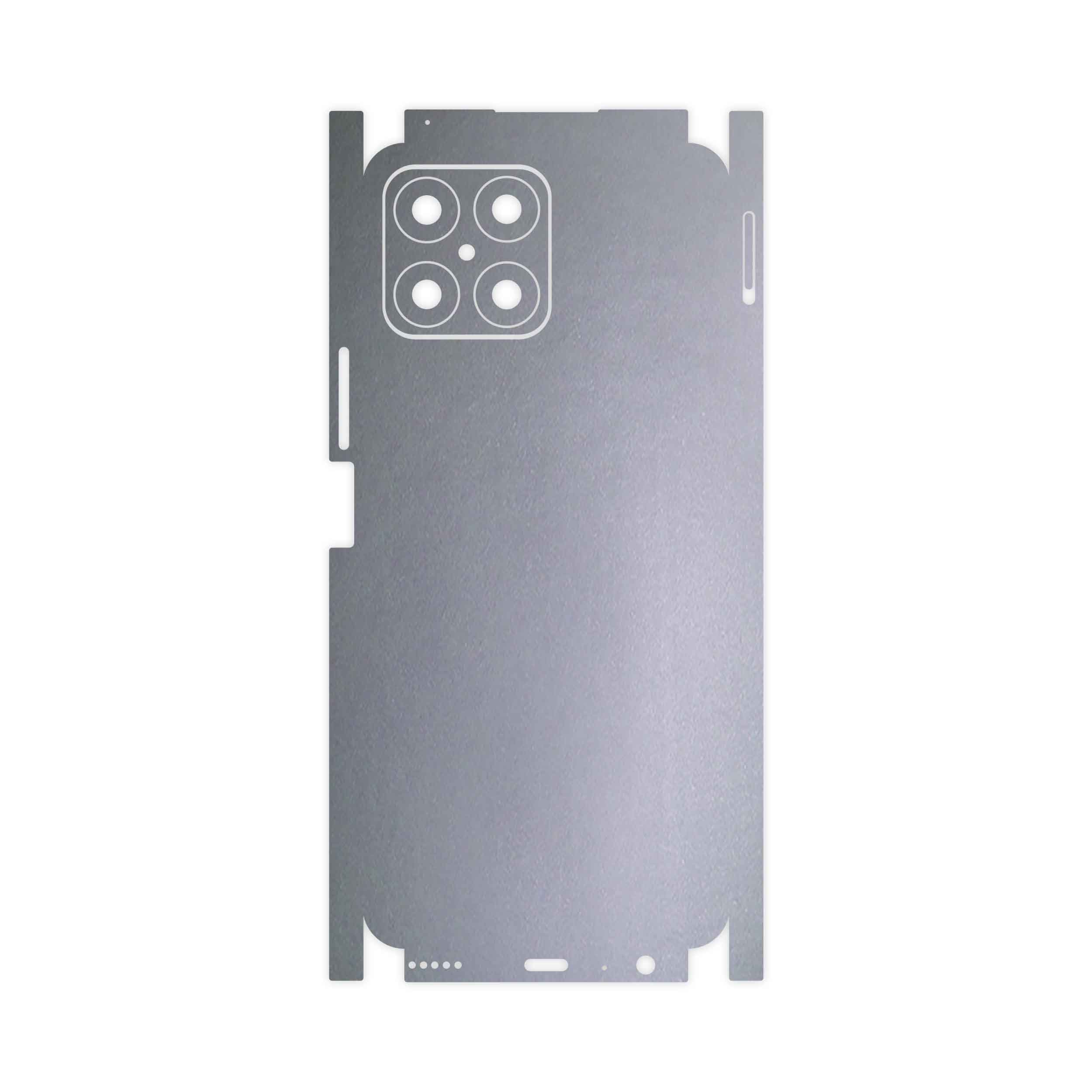 برچسب پوششی ماهوت مدل Matte-Silver-FullSkin مناسب برای گوشی موبایل آنر X8