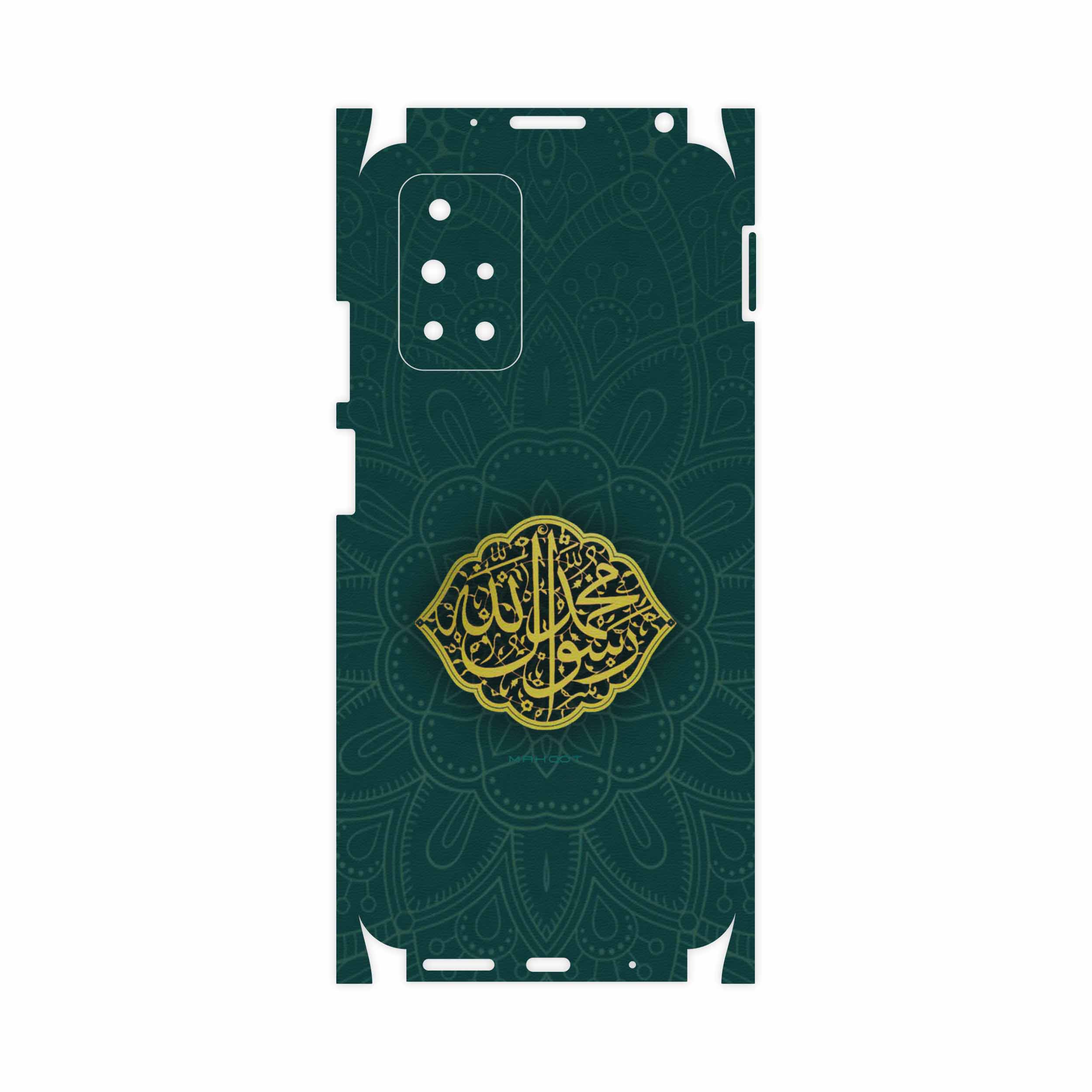 برچسب پوششی ماهوت مدل Mohammad-Rasool-Allah-FullSkin مناسب برای گوشی موبایل شیائومی Redmi 10
