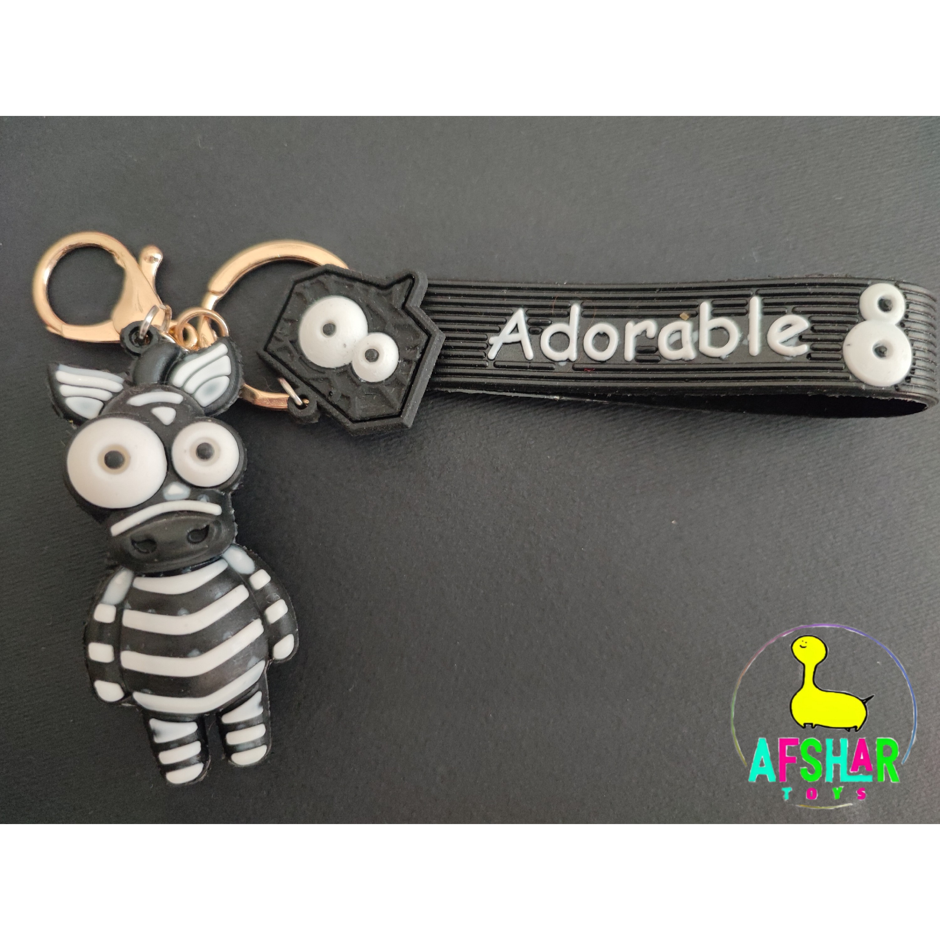 جاسوئیچی  جنس سیلیکونی طرح گورخر