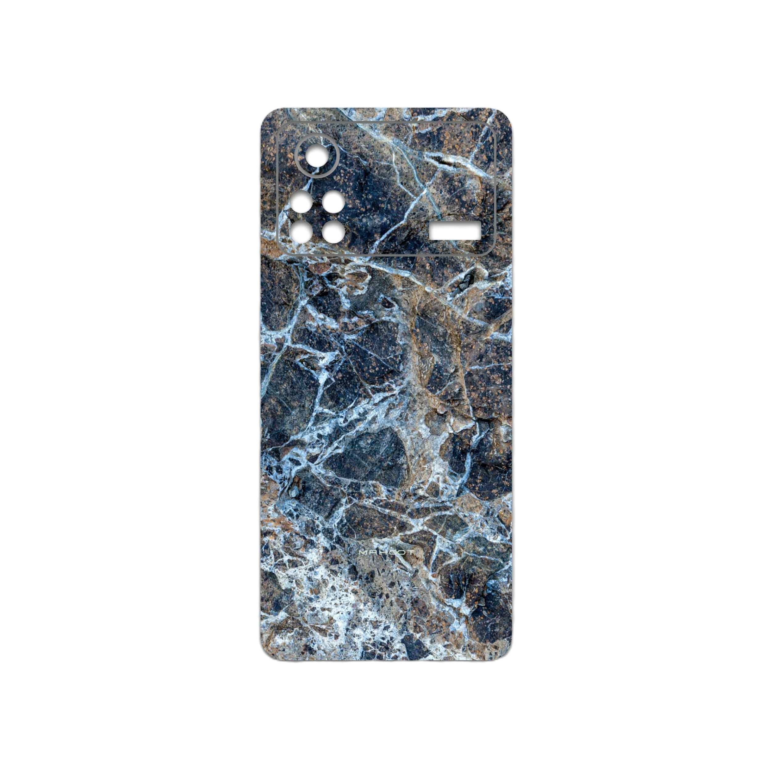 برچسب پوششی ماهوت مدل Earth-White-Marble مناسب برای گوشی موبایل شیائومی Poco X4 Pro 5G