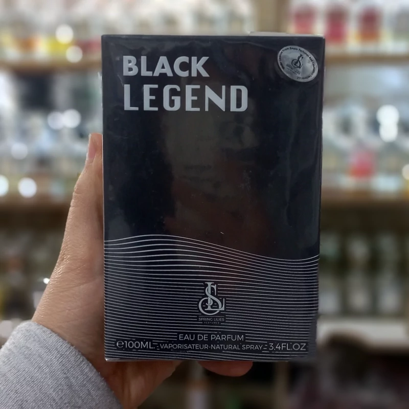 ادکلن مردانه اسپرینگ لیلیز مدل Black Legend حجم 100 میل