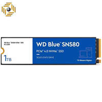 اس اس دی اینترنال وسترن دیجیتال مدل WD Blue SN580 NVMe ظرفیت یک ترابایت