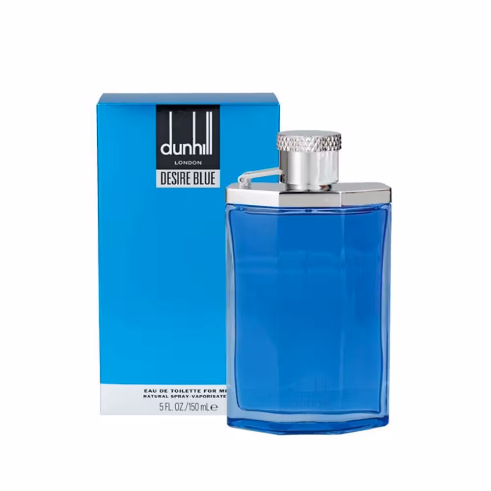 ادو تویلت مردانه دانهیل لاندن مدل Desire Blue حجم 150 میلی لیتر