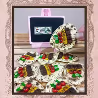 مگنت نان و کباب درباری ساخته شده از خمیر پلیمری آرتینا ضد آب و نشکن 