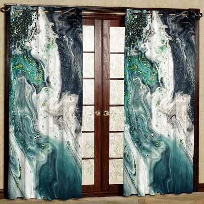 پرده مدل مخمل پانچی کد 7436 سایز 280x140 سانتی متر