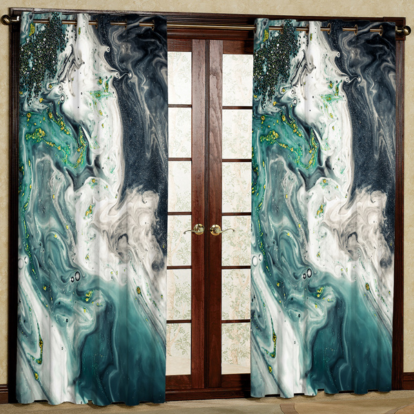 پرده مدل مخمل پانچی کد 7436 سایز 280x140 سانتی متر