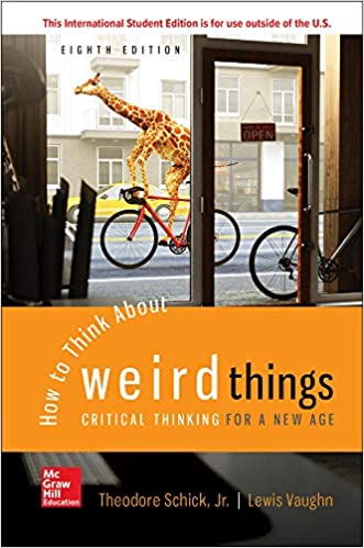 خرید و دانلود نسخه کامل کتاب How to Think About Weird Things: Critical Thinking for a New Age (8th Edition) - Pdf