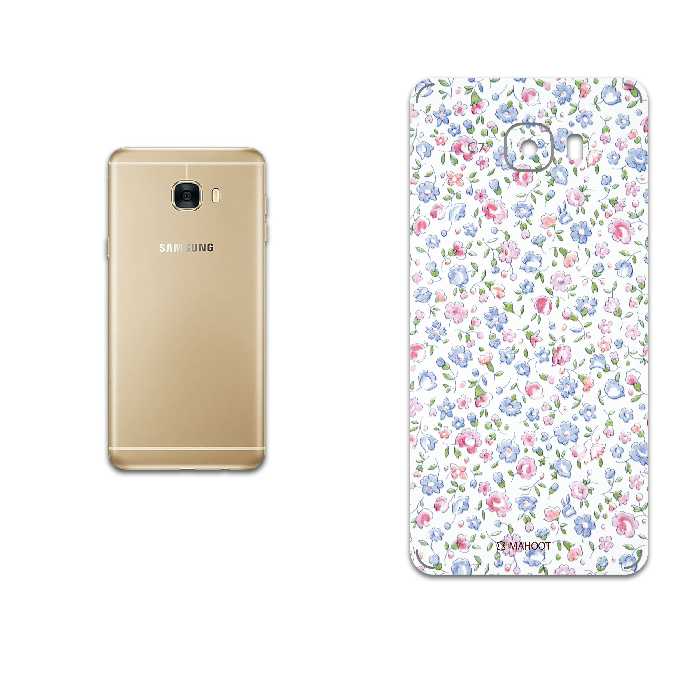 برچسب پوششی ماهوت مدل Painted-Flowers مناسب برای گوشی موبایل سامسونگ Galaxy C7