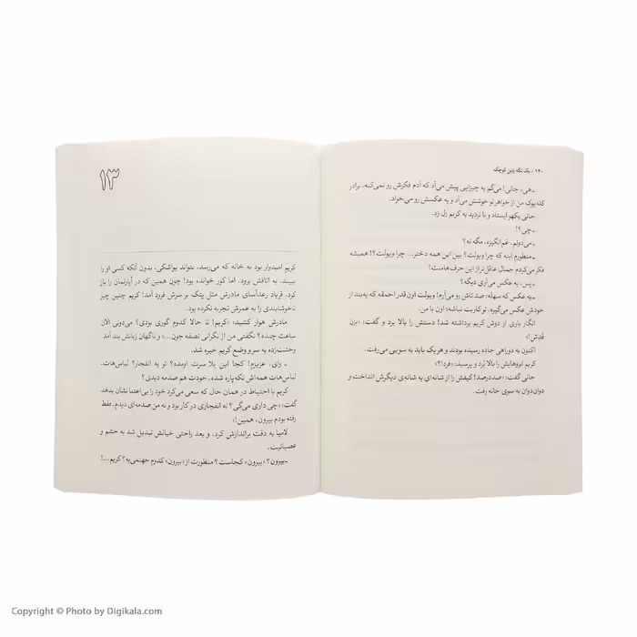 کتاب یک تکه زمین کوچک اثر الیزابت لرد نشر افق
