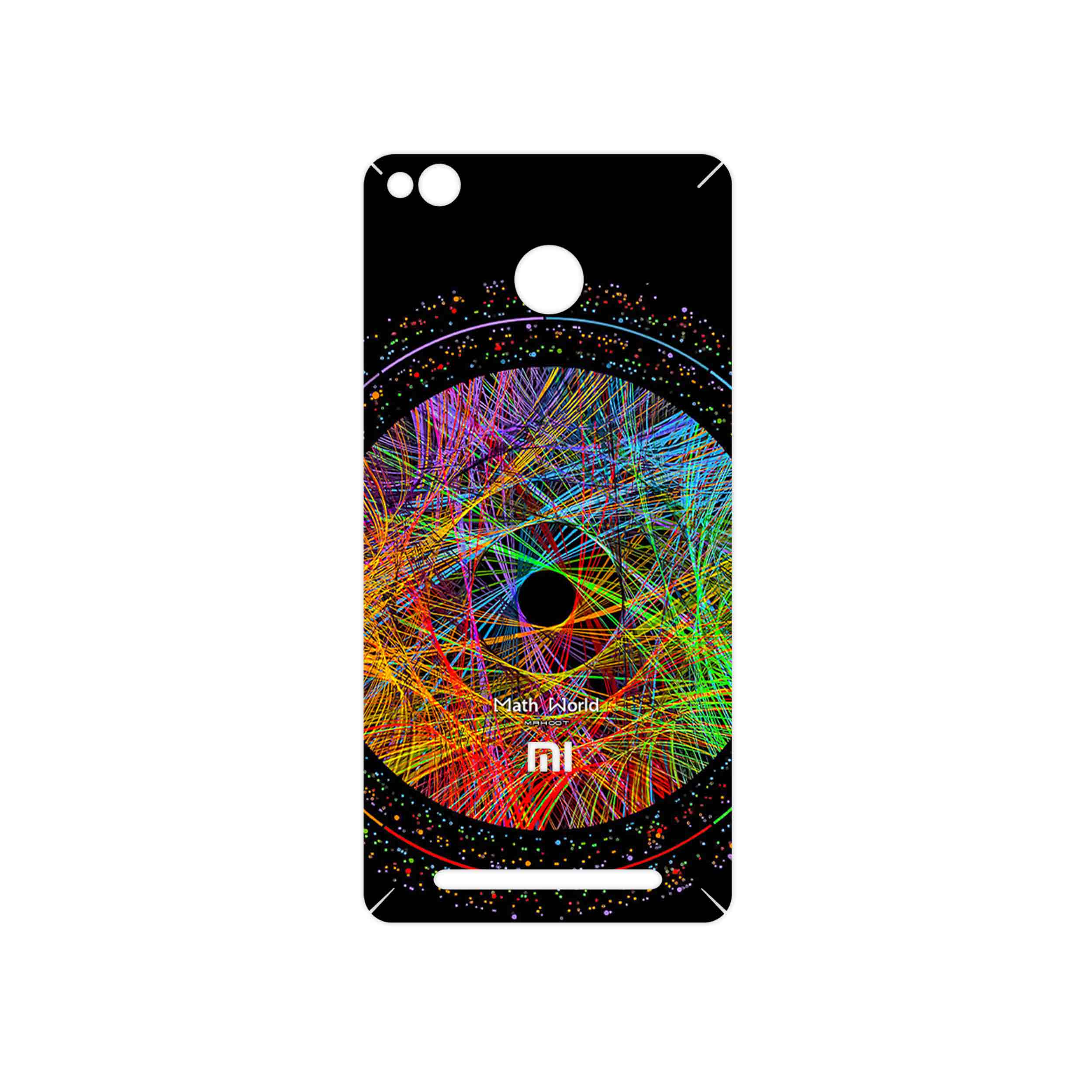 برچسب پوششی ماهوت مدل Mathematical Geometric Shape 2 مناسب برای گوشی موبایل شیائومی Redmi 3 Pro