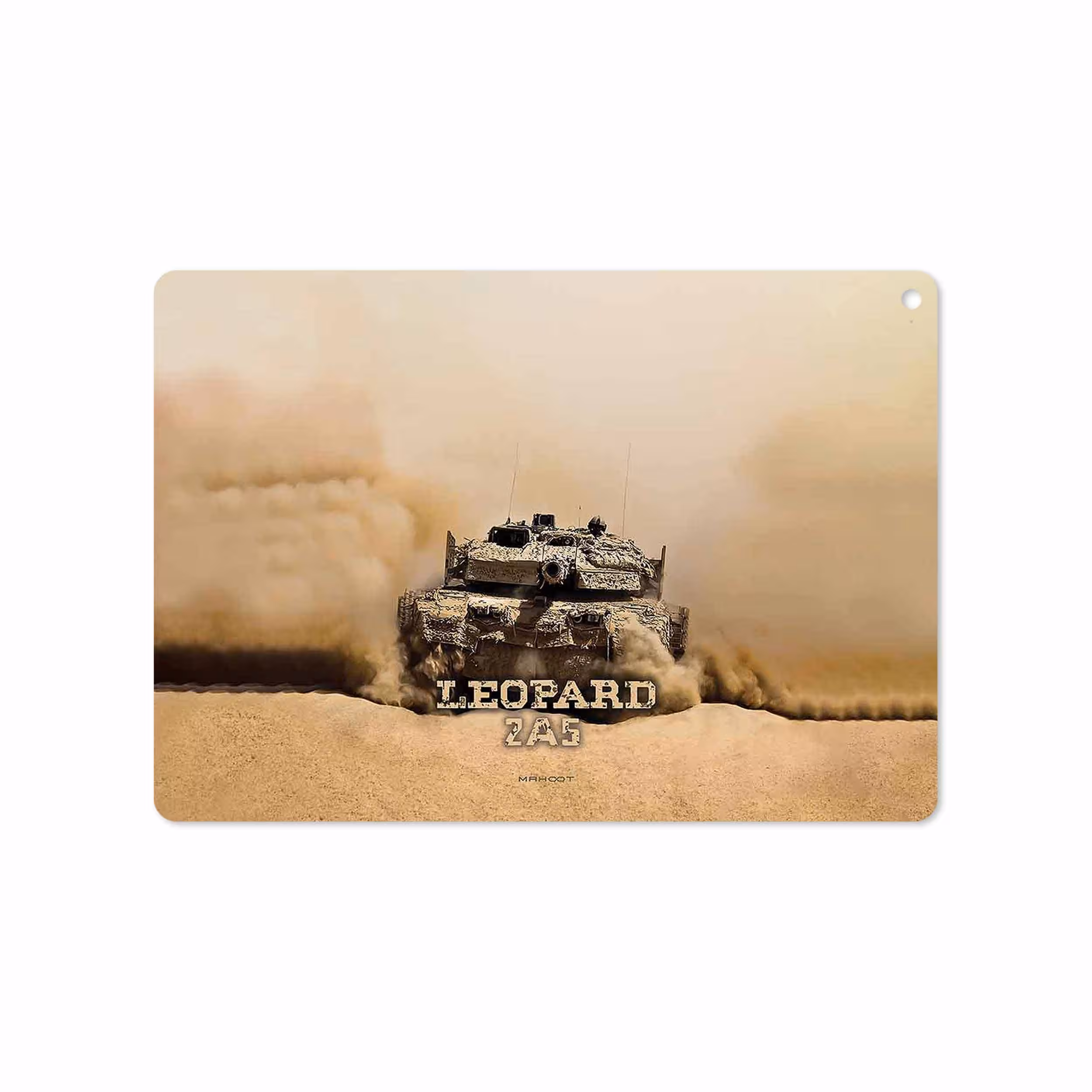 برچسب پوششی ماهوت مدل Leopard 2A5 tank مناسب برای تبلت اپل iPad Air 2 2014 A1567