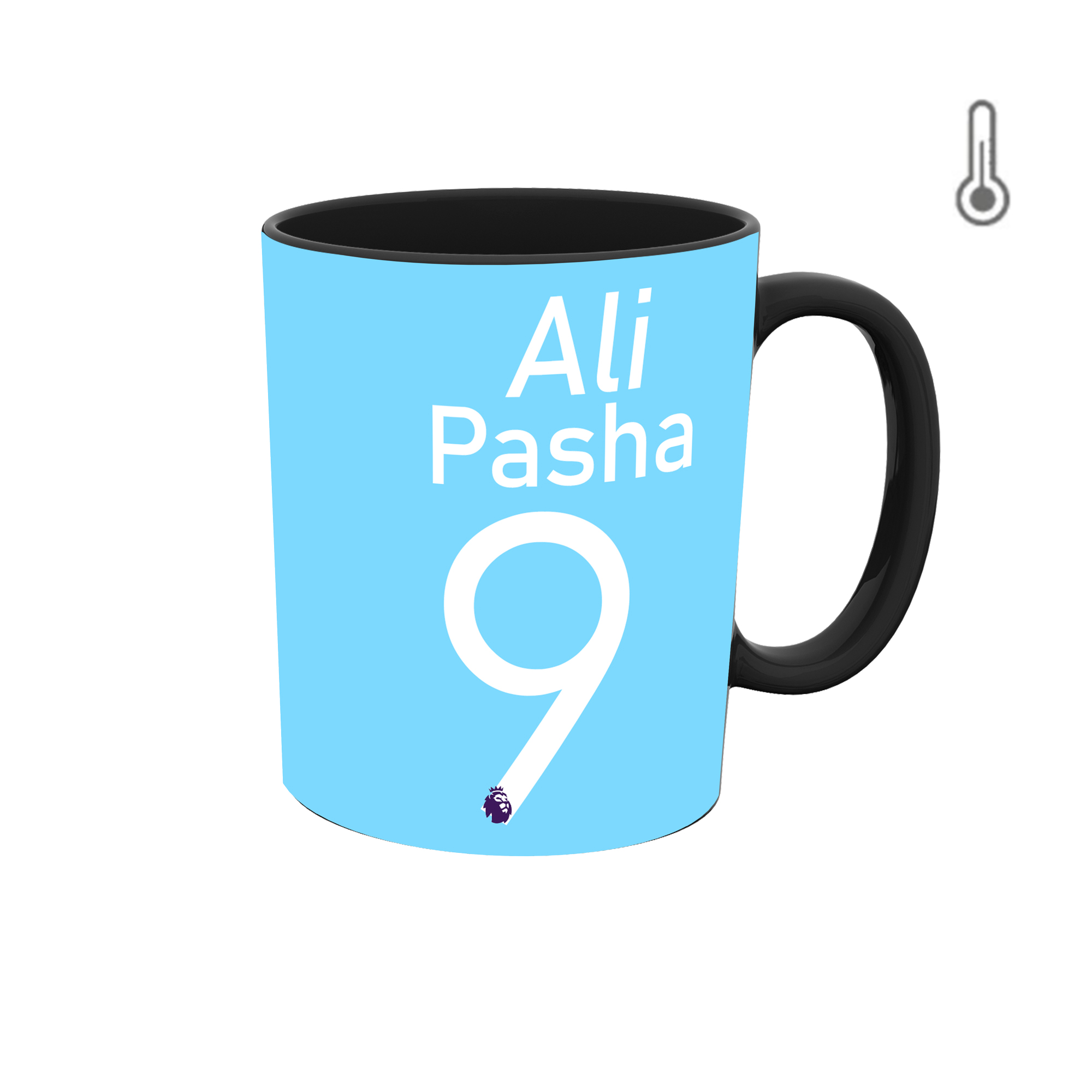 ماگ حرارتی طرح اسم علی پاشا مدل هالند سیتی 