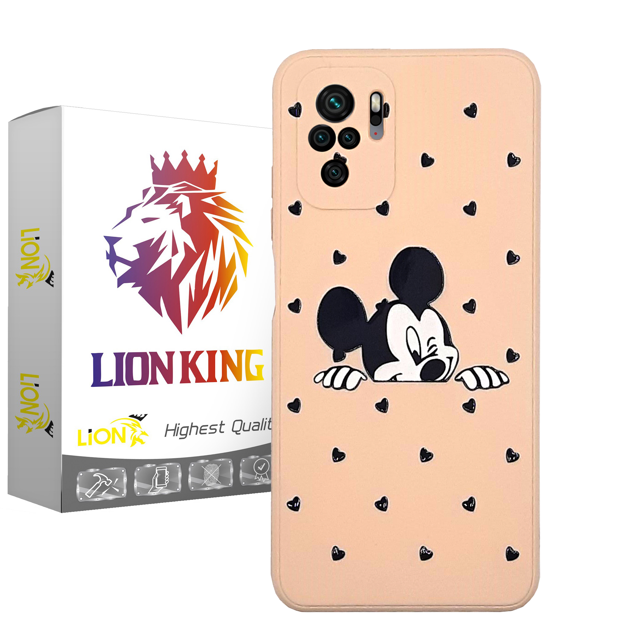  کاور لاین کینگ مدل PORMIKI مناسب برای گوشی موبایل شیائومی Redmi Note10/10S