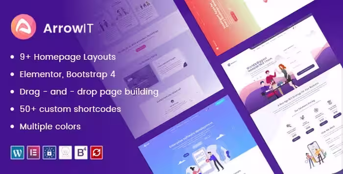 دانلود قالب ArrowIT برای وردپرس