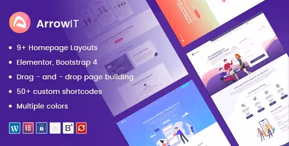 دانلود قالب ArrowIT برای وردپرس