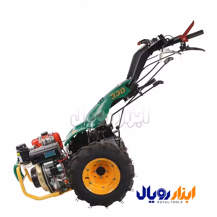 تراکتور دوچرخ BT330 با موتور 10 اسب دیزلی استارتی