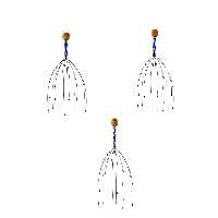 ماساژور سر کد 3 بسته 3 عددی