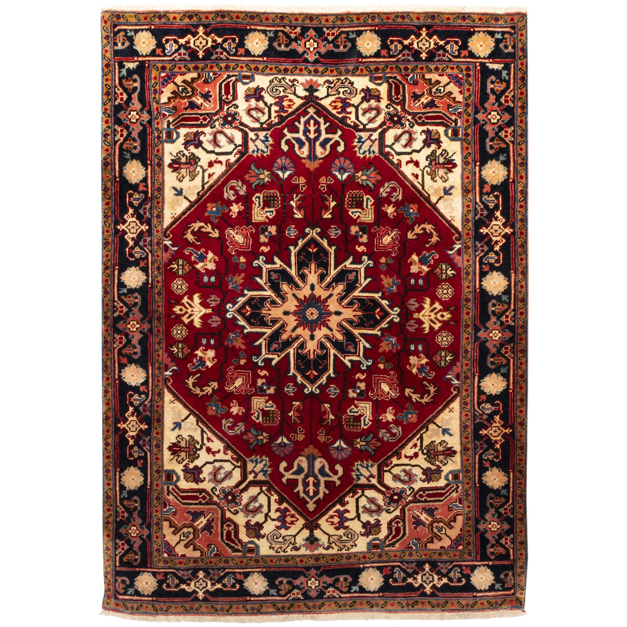 فرش قدیمی دستباف دو متری سی پرشیا کد 705154