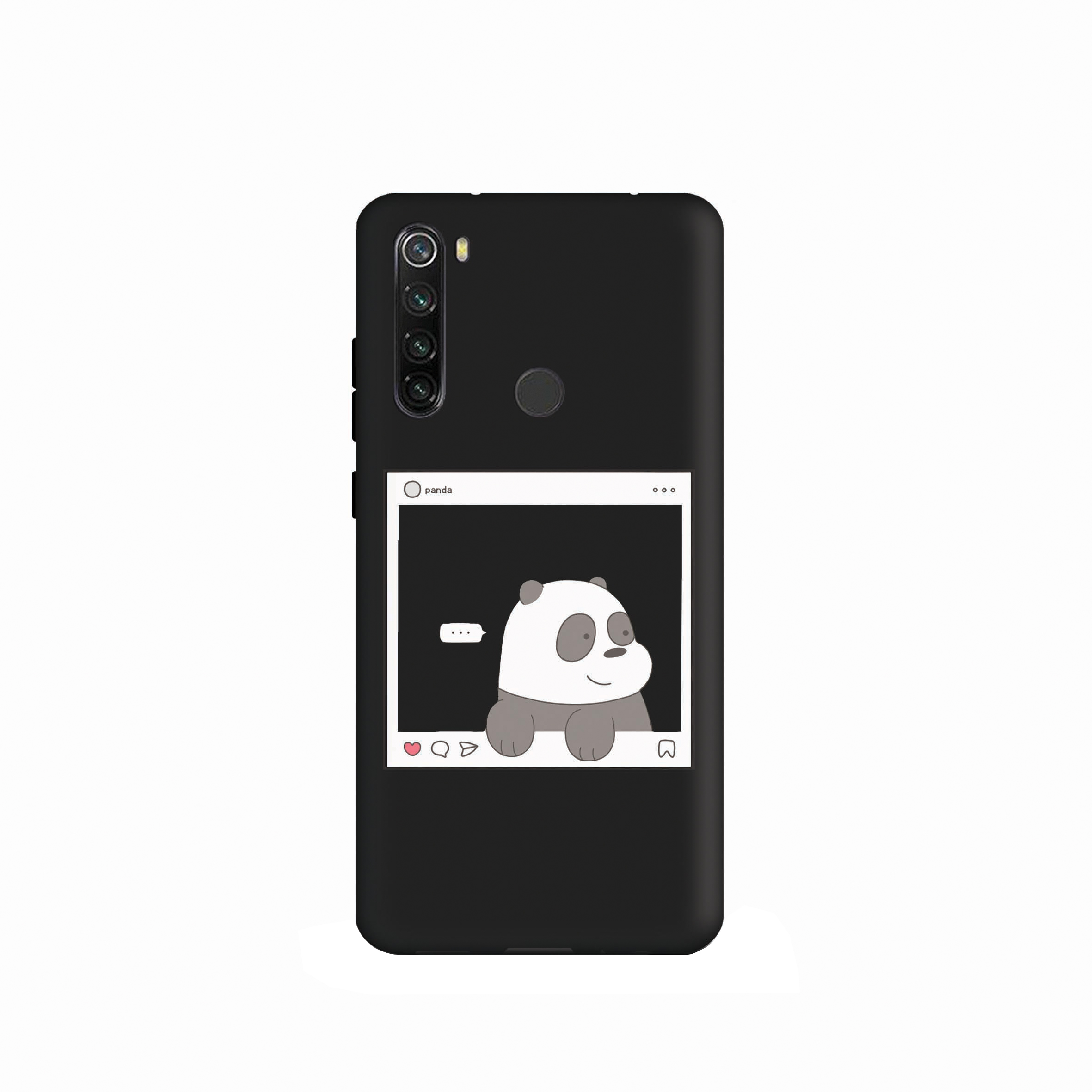کاور طرح پاندا کد 100 مناسب برای گوشی موبایل شیائومی Redmi note 8