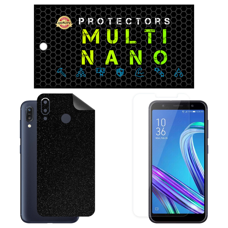 محافظ صفحه نمایش مولتی نانو مدل X-SFG مناسب برای گوشی موبایل ایسوس Zenfone Max M1 / ZB555KL / ZB556KL به همراه برچسب پوششی | کالا برتری