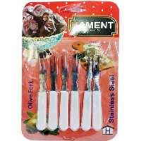 چنگال زیتون 6تایی هامنت