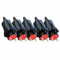 دوشاخه برق آفر الکترونیک مدل or-321 بسته 5 عددی