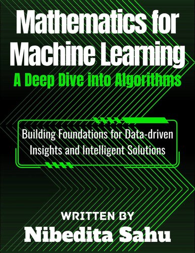 خرید و دانلود نسخه کامل کتاب Mathematics for Machine Learning: A Deep Dive into Algorithms