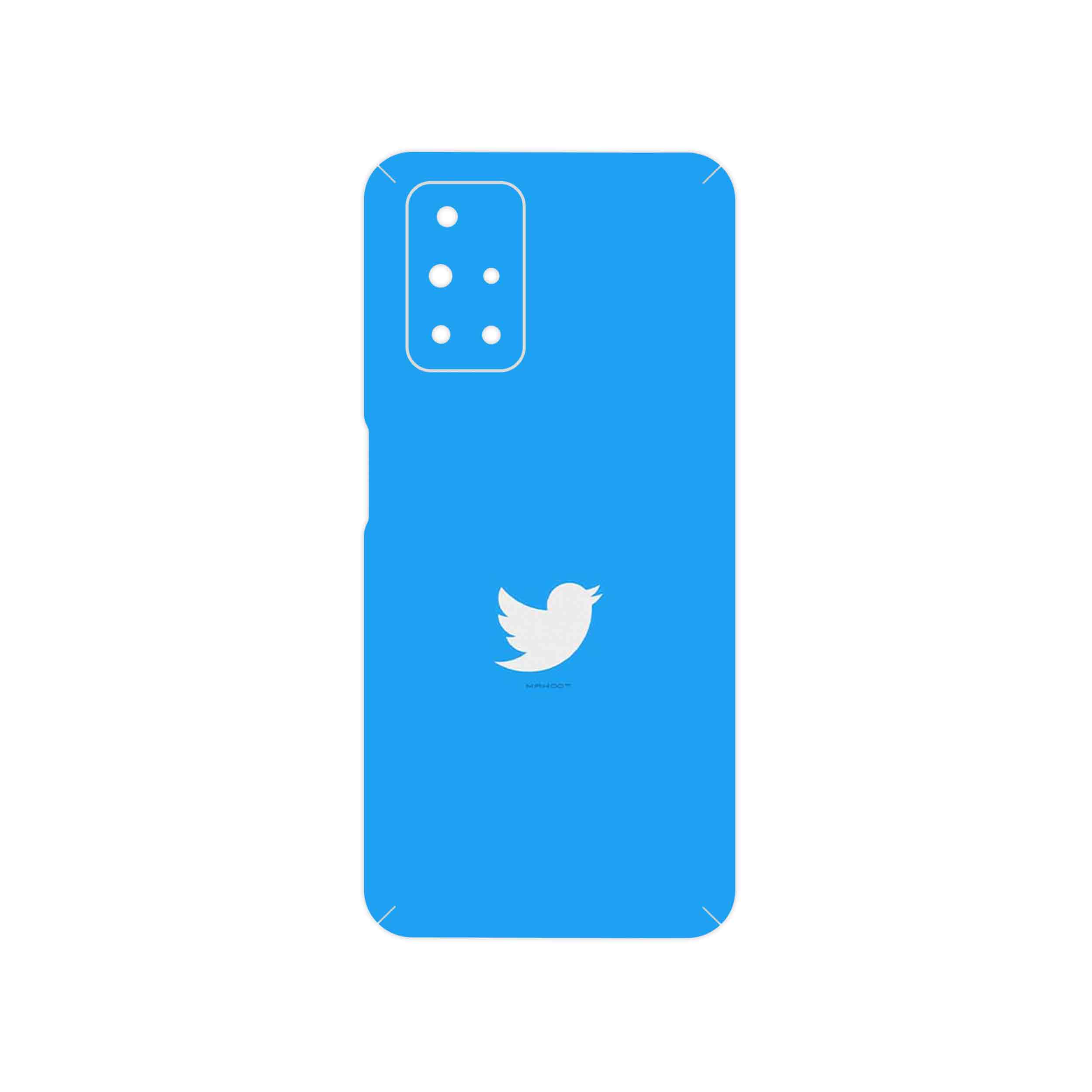 برچسب پوششی ماهوت مدل Tweeter مناسب برای گوشی موبایل شیائومی Redmi 10 Prime