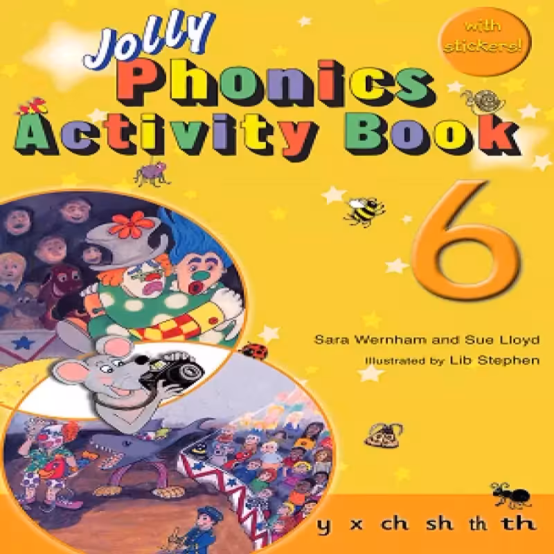 Jolly Phonics Activity Book 6 کتاب