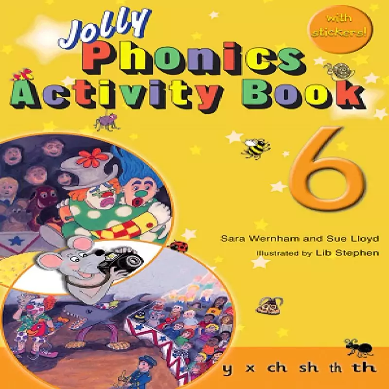 Jolly Phonics Activity Book 6 کتاب