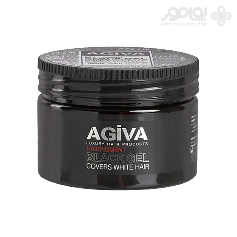 ژل موی سیاه آگیوا مدل HAIR PIGMENT حجم 250 میل