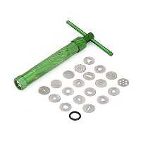 ابزار تزیین فوندانت مدل تپانچه فلزی مجموعه 21 عددی