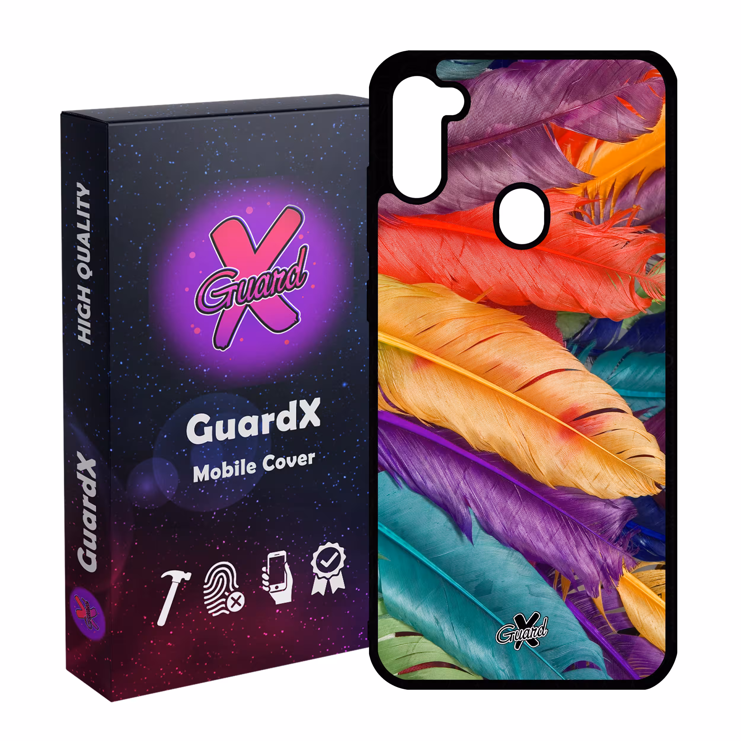 کاور گارد ایکس طرح Feather مدل Glass10180 مناسب برای گوشی موبایل سامسونگ Galaxy A11 / M11