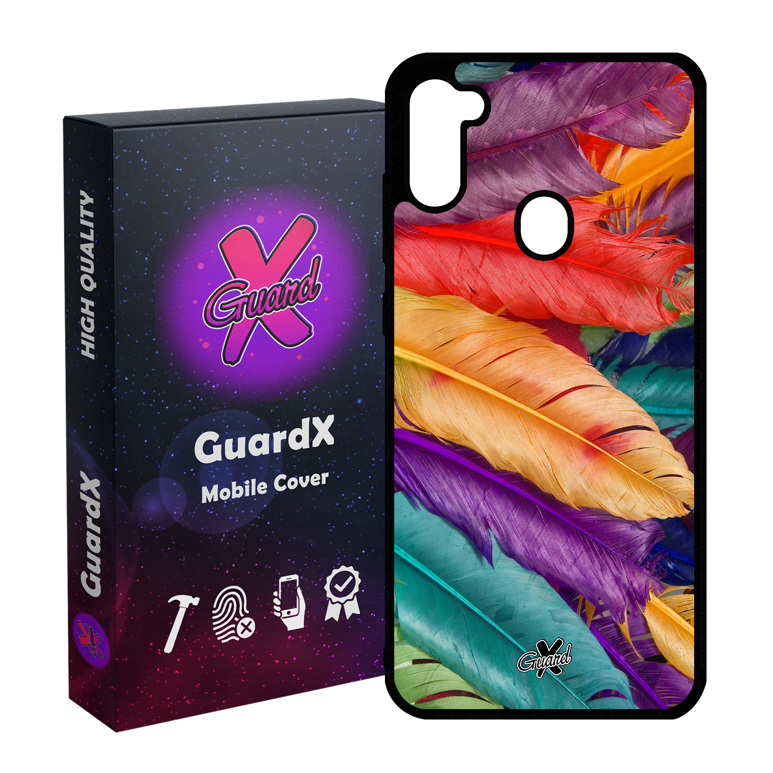 کاور گارد ایکس طرح Feather مدل Glass10180 مناسب برای گوشی موبایل سامسونگ Galaxy A11 / M11