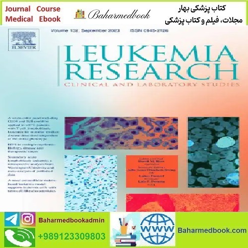 Leukemia Research Volume 88 to 99 2020 TRUE PDF price 4€ - کتاب پزشکی بهار