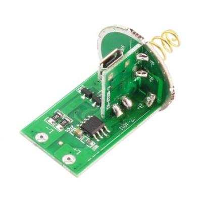 مجموعه 2 عددی ماژول درایور چراغ قوه 10 وات Micro-USB طرح Side مدل JZ-1011