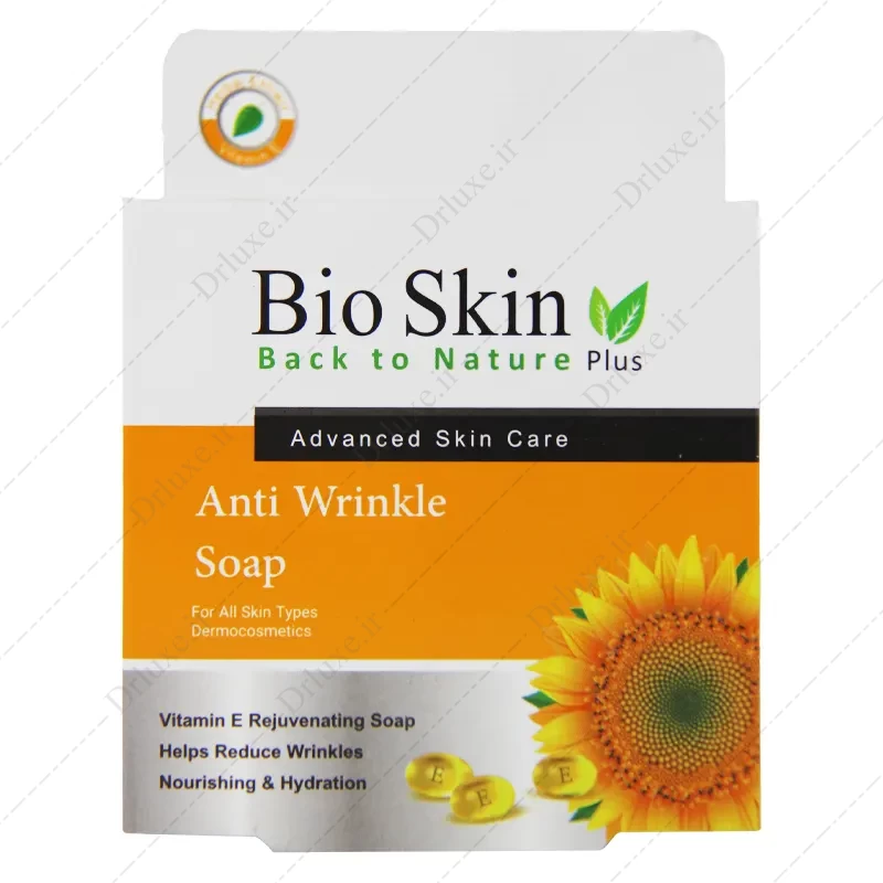 صابون جوان کننده ویتامین ای بایو اسکین 100 گرم