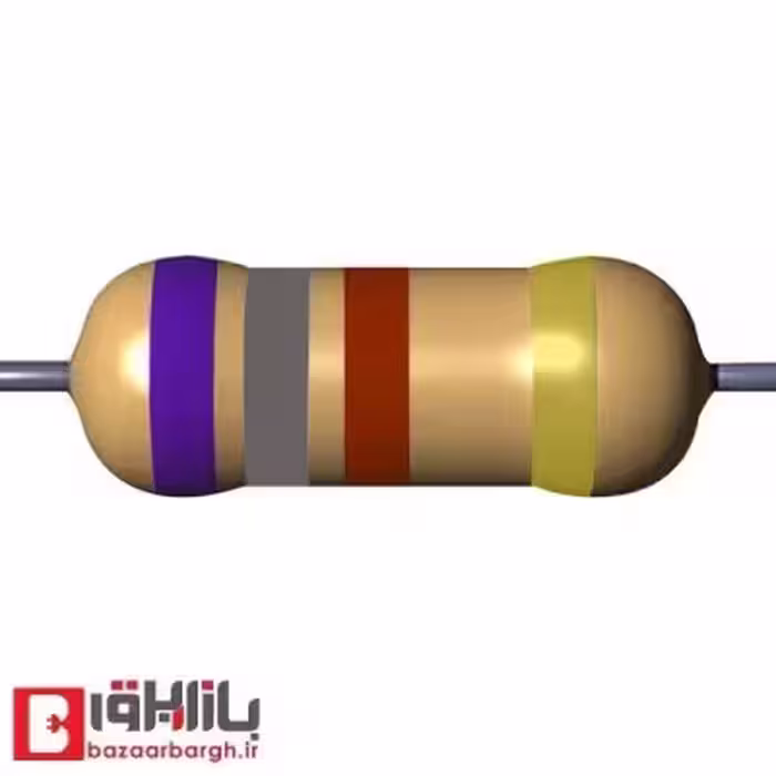 مقاومت 680 اهم 2 وات 5 درصد