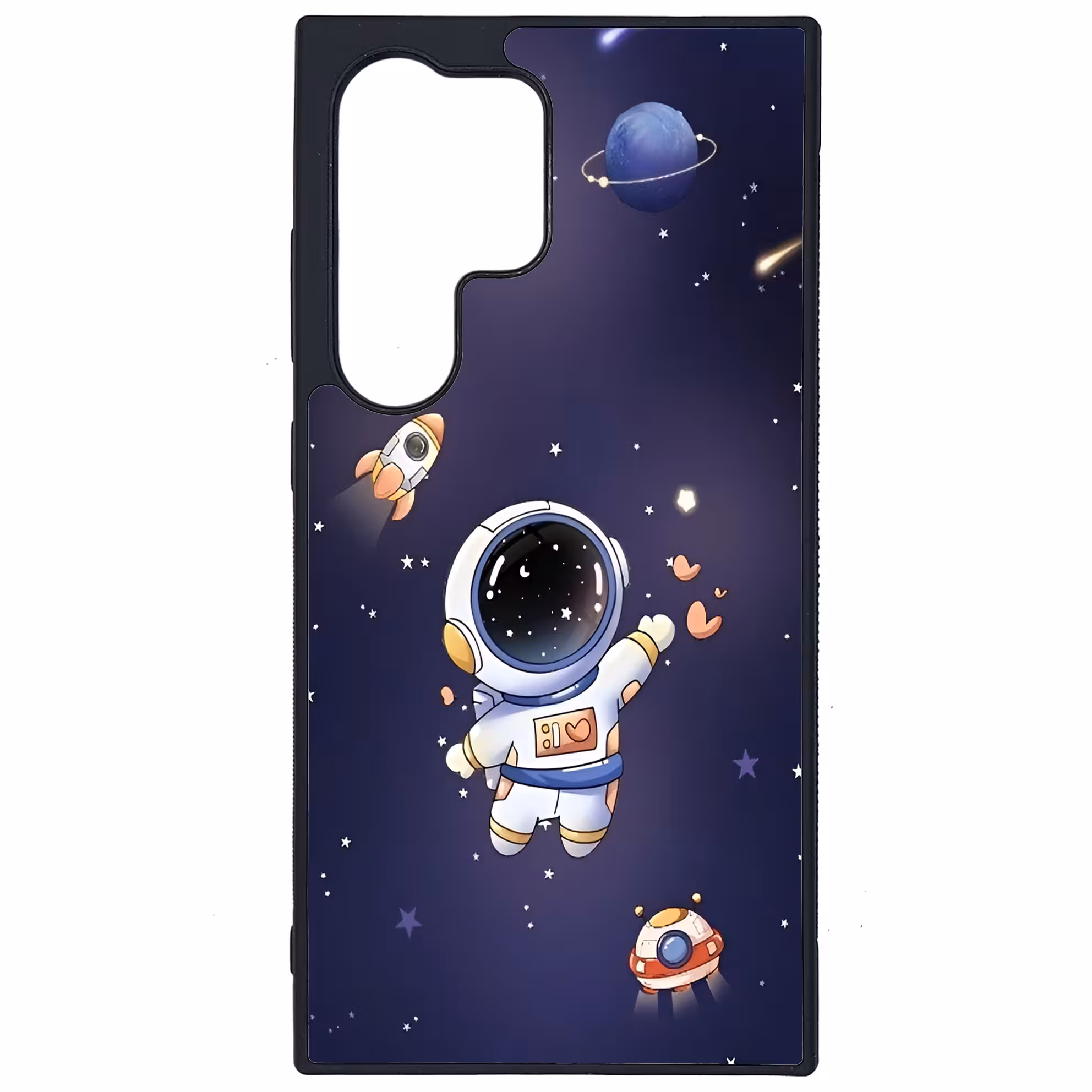 کاور طرح فضانورد کد G-040 مناسب برای گوشی موبایل سامسونگ Galaxy S24 Ultra | دیجی قاب دونی
