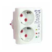 محافظ ولتاژ یخچال و فریزر 2 پریز نوسان الکتریک مدل Y-121